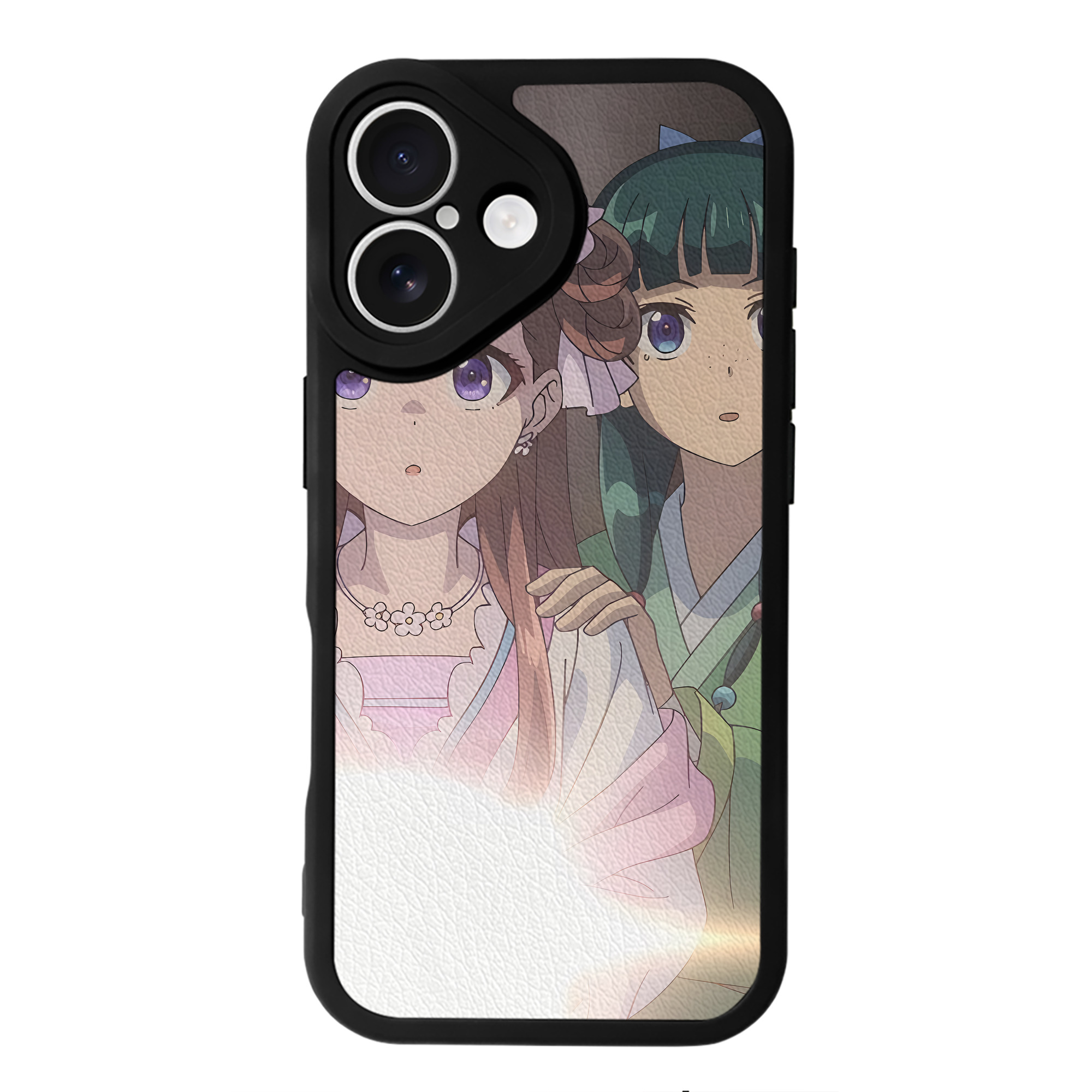（画像用） 薬屋のひとりごと The Apothecary Diaries 【iPhone 16シリーズ対応】シリコンスマホケース（レザー調） 材質：シリコン